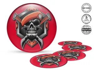 Wheel Sticker Logo Limited Domed Racing